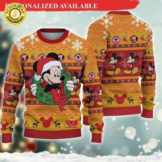 Disney Mickey Christmas Ugly Sweater – Ugly Christmas Sweater