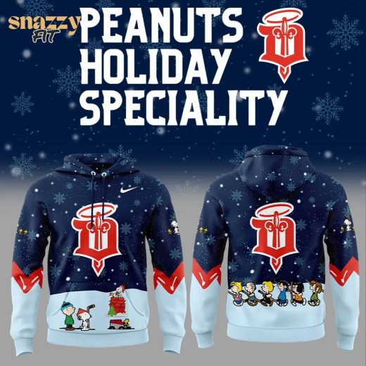 Dubuque Fighting Saints Peanuts & Snoopy Nike Hoodie 2024 – Limited Edition