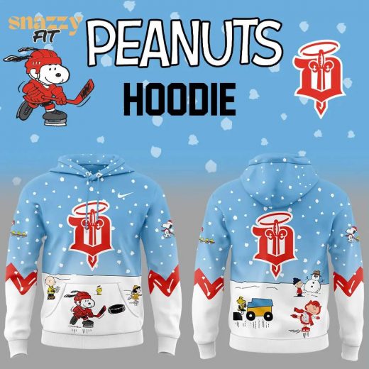 Dubuque Fighting Saints Peanuts & Snoopy Nike Hoodie 2024 – Official Team Apparel