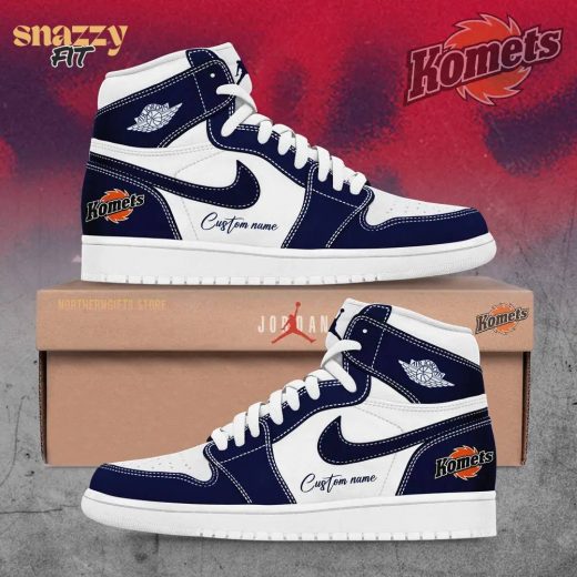 Fort Wayne Komets Custom Fan Shoes – Personalized Edition