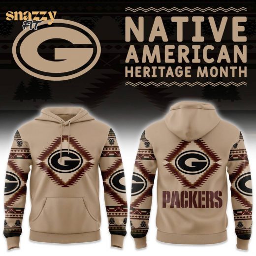 Green Bay Packers Native American Heritage Hoodie – Special 2024 Fan Edition