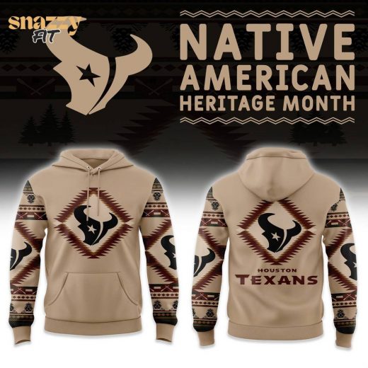 Houston Texans Native American Heritage Hoodie – Special Edition 2024