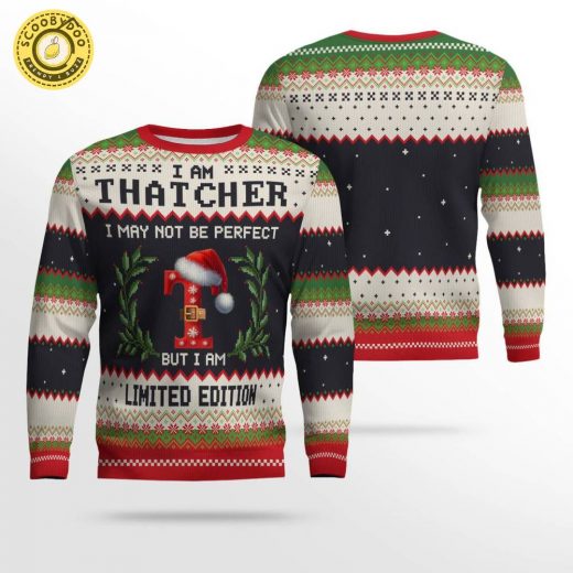 I Am THATCHER – Ugly Sweater for Holiday Fans