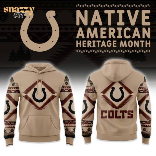 Indianapolis Colts Native American Heritage Hoodie – 2024 Limited Release