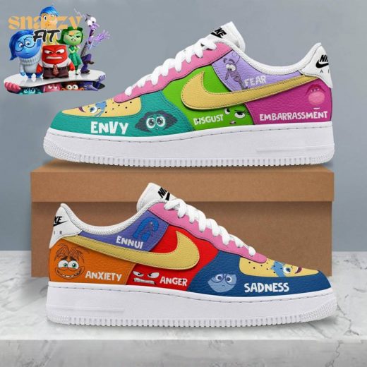 Inside Out 2 Air Force 1 Sneakers – Limited Disney Edition 2024