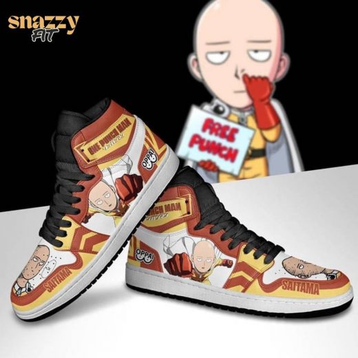 Jordan 1 Sneakers Saitama Funny Face