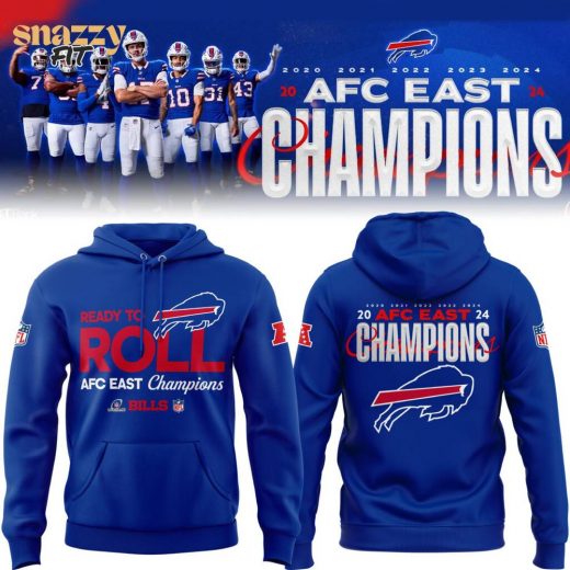 Limited Edition Buffalo Bills AFC EAST Champions Hoodie – 2024 Edition