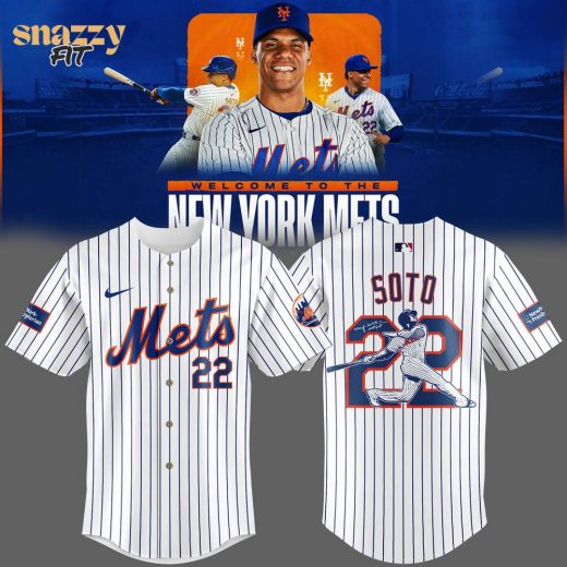 Limited Edition Juan Soto 22 with signature Jersey New York Mets