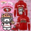 Limited Editon San Francisco 49ers x Hello Kitty White Hoodie