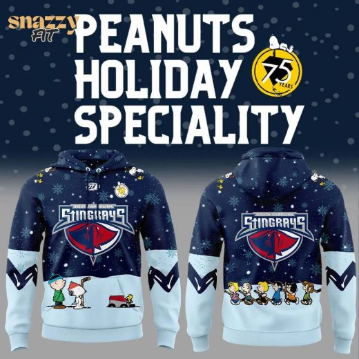 Limited Edition South Carolina Stingrays Peanuts Night Hoodie – 2024