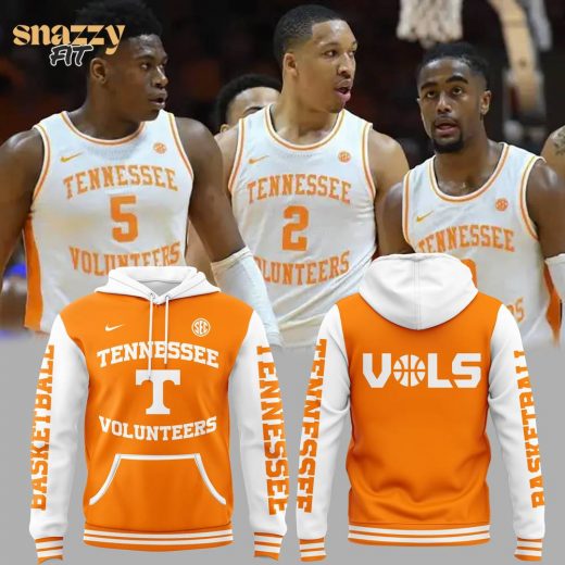 Limited Edition Tennessee Volunteers Men’s Basketball Hoodie – 2024 Collection