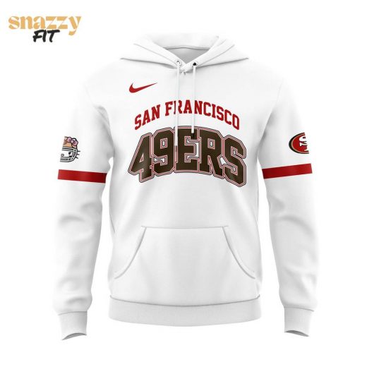 Limited Editon San Francisco 49ers x Hello Kitty White Hoodie