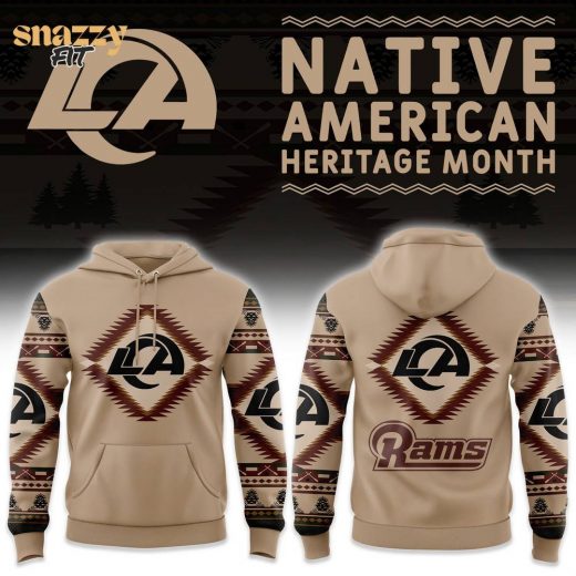 Los Angeles Rams Native American Heritage Hoodie – Limited 2024 Release