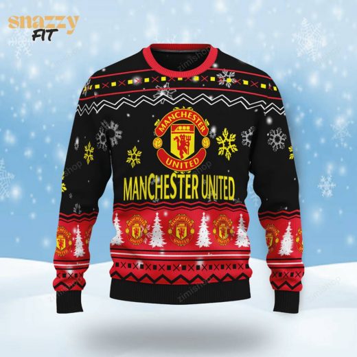 Manchester United 3D Full Printing Ugly Sweater Christmas 611