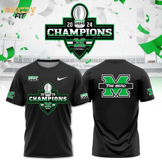 Marshall Thundering Herd Nike 2024 Sun Belt Conference Champions T-Shirt