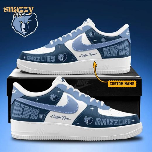 Memphis Grizzlies Nike Air Force 1 Shoes – 2024 Special Edition