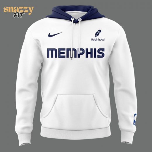 Memphis Grizzlies Swingman Hoodie 2024 – White Edition