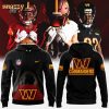 Washington Commanders Nike 2024 Black threads Premium Limited Pullover Zip Hoodie