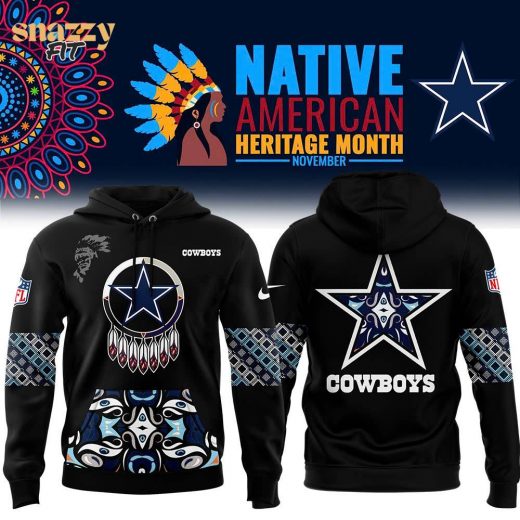 Men’s Nike Dallas Cowboys 2024 Native American Heritage Month Premium Pullover Hoodie