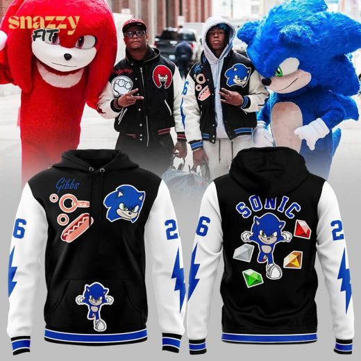 Men’s Nike Detroit Lions 2024 Sonic & Knuckles Hoodie – Hot Design Limited Edition