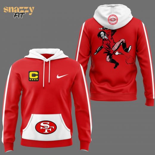 Men’s Red San Francisco 49ers Throwback Hoodie Red edition