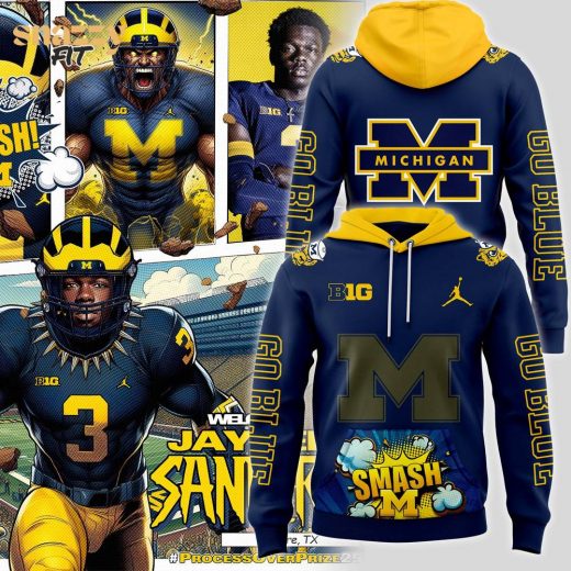 Michigan Wolverines “Go Blue” Football Limited Edition Hoodie – 2024 Release