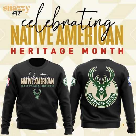 Milwaukee Bucks Native American Heritage Month 2024 Sweatshirt – Limited Edition