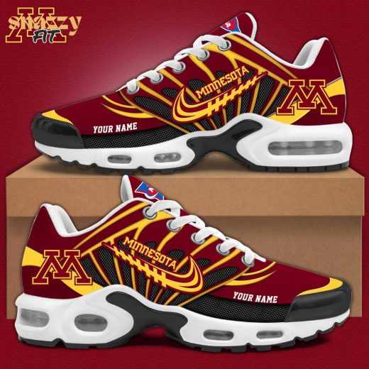 Minnesota Football Personalized Air Max Plus Sneakers – Custom Edition