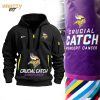 2024 NFL Crucial Catch Limited Edition Hoodie – Minnesota Vikings Design