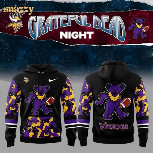 Minnesota Vikings Grateful Dead Night 2024 Nike Hoodie