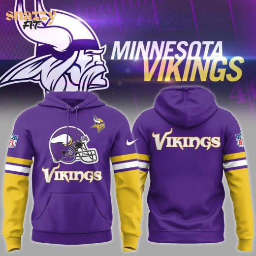 Minnesota Vikings Helmet Hoodie – Iconic Game Day Look