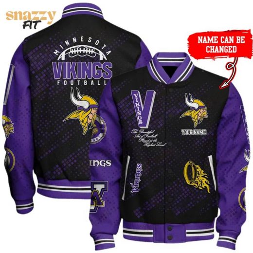 Minnesota Vikings NFC Personalized Unisex Jacket – Exclusive Fan Gear