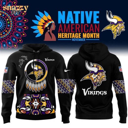 Minnesota Vikings Native American Hoodie – Unique Heritage Design