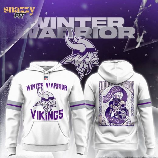 Minnesota Vikings Winter Warrior Hoodie – Stay Warm in Style