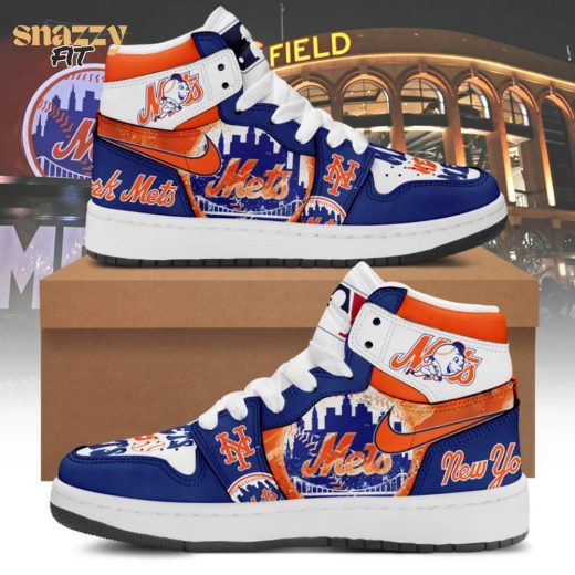 NY Mets Team AJ1 Sneaker 2024 On Sale