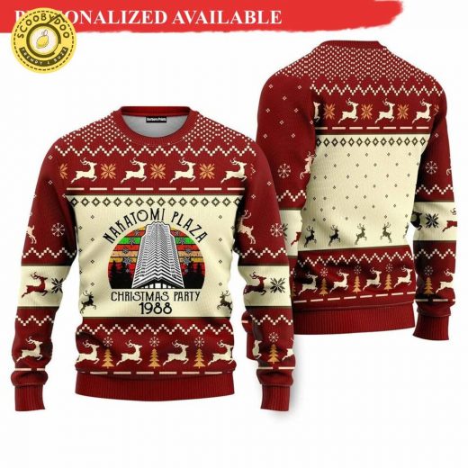 Nakatomi Plaza Ugly Christmas Sweater – Ugly Christmas Sweater