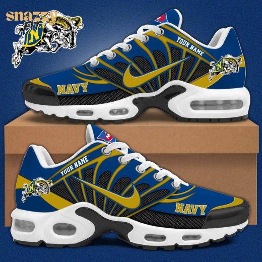 Navy Midshipmen 2024 Air Max Plus Sneakers Limited Edition