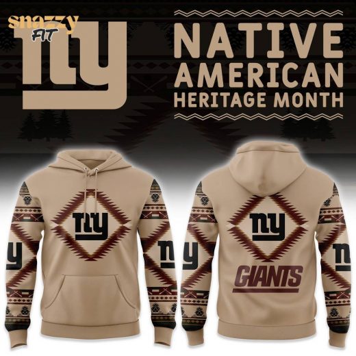 New York Giants Native American Heritage Hoodie – 2024 Special Release