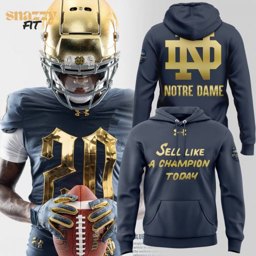 Notre Dame Football Shamrock Series 2024 Hoodie – Limited Edition