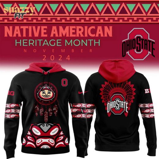 Ohio State Football 2024 Native American Heritage Month Limited Hoodie