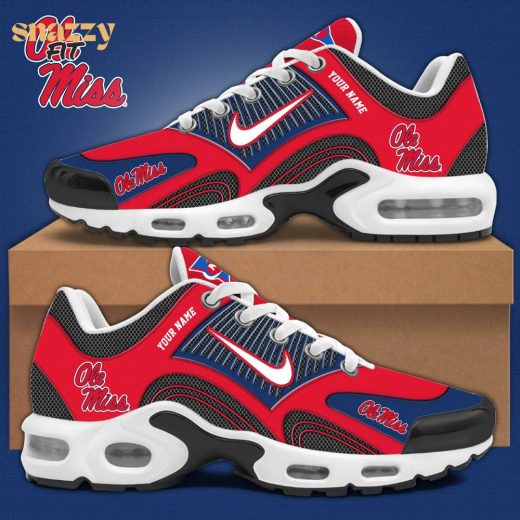 Ole Miss Football Personalized Custom Air Max Plus Sneakers