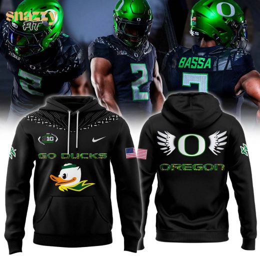 Oregon Ducks 2024 Big Ten Championship Game Football Hoodie – Special Edition