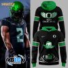 Oregon Ducks 2024 Big Ten Championship Game Football Hoodie – Special Edition