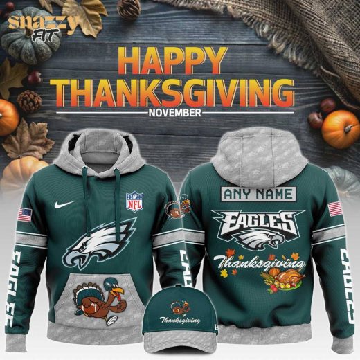 Philadelphia Eagles 2024 Thanksgiving Limited Edition Hoodie