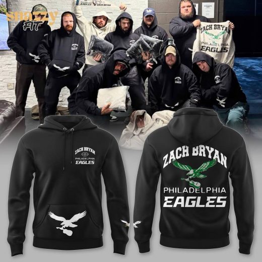 Philadelphia Eagles 2024 x Zach Bryan Limited Edition Hoodie