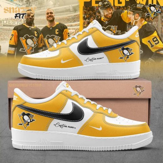 Pittsburgh Penguins Air Force 1 Custom Shoes 2024 Edition