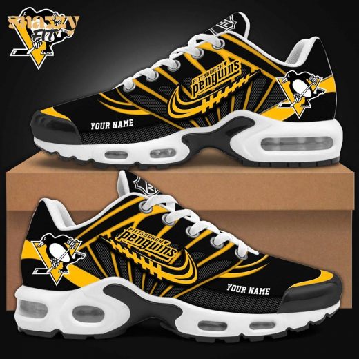 Pittsburgh Penguins Air Max Plus Sneakers – Personalized Custom Edition