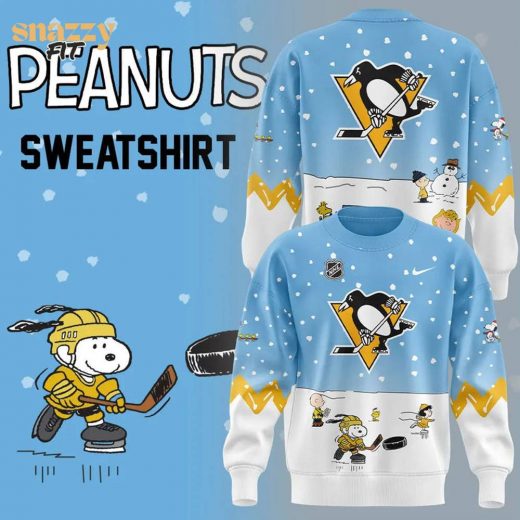 Pittsburgh Penguins Peanuts & Snoopy Night Sweatshirt – 2024 Edition