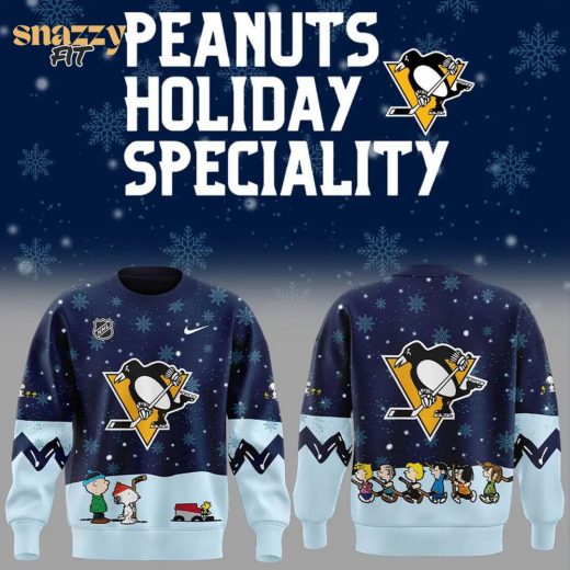 Pittsburgh Penguins Peanuts & Snoopy Night Sweatshirt – Limited Edition