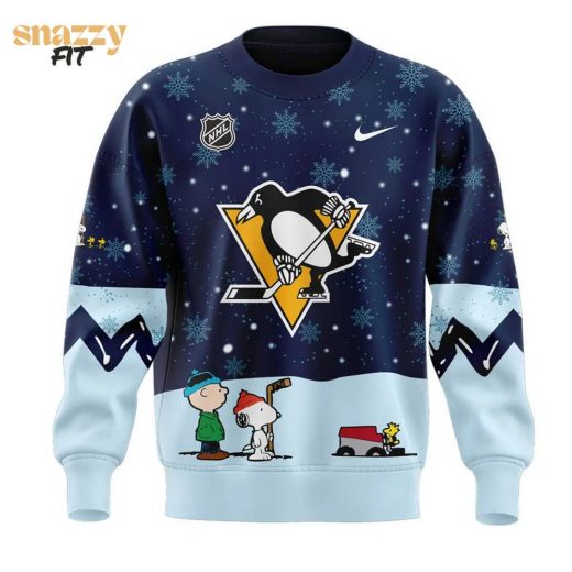 Pittsburgh Penguins Peanuts & Snoopy Night Sweatshirt – Limited Edition